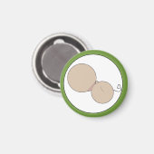 授乳用磁石 – スタイルA マグネット (正面/裏面)