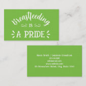 授乳相談員名刺 名刺 (正面/裏面)