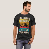 授乳終わったね　キャンプに行こうぜ坊や Tシャツ (正面フル)