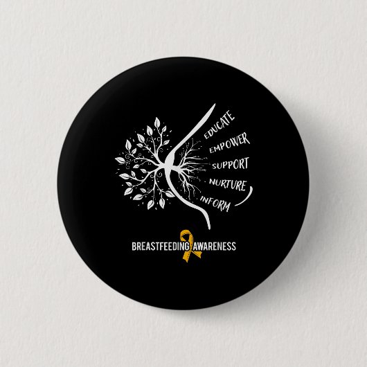 授乳認識度ファミリーUSA母乳ミルクラック 缶バッジ (正面)