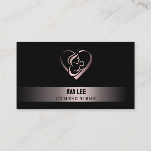 授乳黒青銅 名刺 (正面)