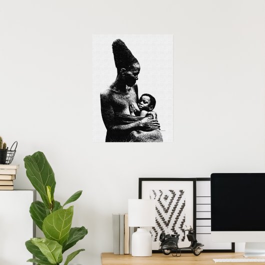 授乳 ポスター (ホームオフィス)