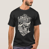 授業が分からないのはランバートだ Tシャツ (正面)