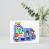 授業のお話の時間 ポストカード (スタンド正面)