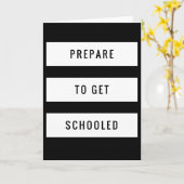 授業の初日 – 授業の準備 カード (黄色い花)