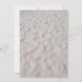 授業ビーチパーティーの招待状 招待状 (裏面)