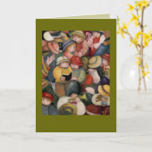 授業日カード カード (黄色い花)