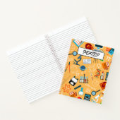 授業鮮やかや勉強に最適な科学デザイン ノートブック (内部)