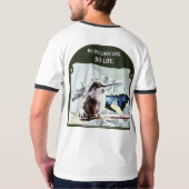 授粉者も命もない Tシャツ (裏面)