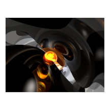 排他性抽象芸術ポスター