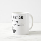 排便性コーヒーマグ コーヒーマグカップ (正面右)