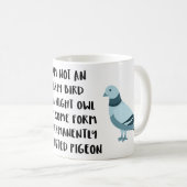 排出されたハト コーヒーマグカップ (正面右)