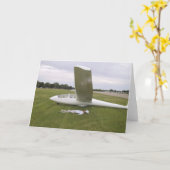 排出されたパイロット カード (黄色い花)