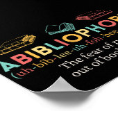 排外恐怖症のおもしろい定義 ポスター (角)