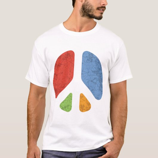 排気切替器の平和 Tシャツ (正面)