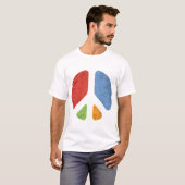 排気切替器の平和 Tシャツ (正面フル)
