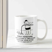 排水クリーニングとブロック解除のプロモーション コーヒーマグカップ