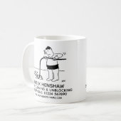 排水クリーニングとブロック解除のプロモーション コーヒーマグカップ (正面左)