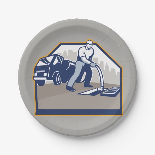 排水外科医紙プレート ペーパープレート (正面)