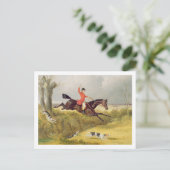 排水溝のクリア， 1839 (パネル上の油) ポストカード (スタンド正面)