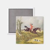 排水溝のクリア， 1839 (パネル上の油) マグネット (正面/裏面)