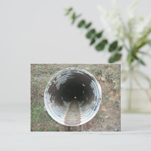 排水管 ポストカード (スタンド正面)