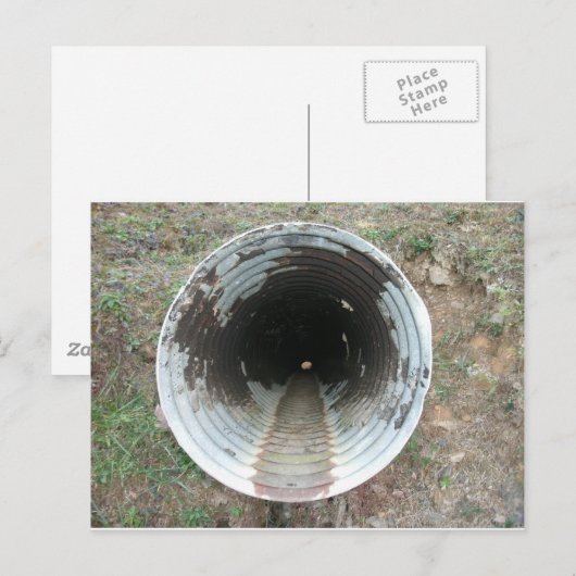 排水管 ポストカード (正面/裏面)