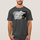 掘ってるよ Tシャツ (正面)