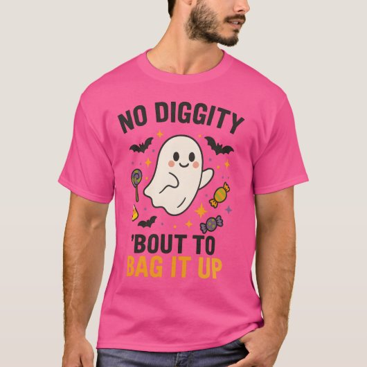 掘り下げるつもりはない 袋に入れるぞ Tシャツ (正面)