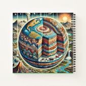 掘り下げ：地質学者のノート ノートブック (裏面)