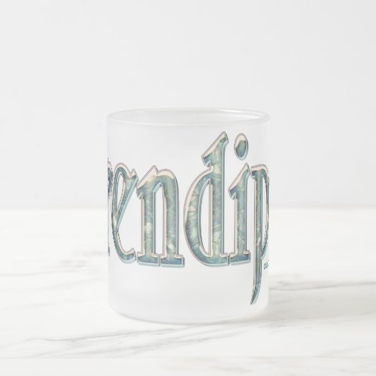 掘り出し上手のマグ フロストグラスマグカップ (中央)