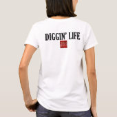 掘り出し物ライフ レディースTシャツ Tシャツ (裏面)