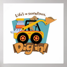 掘り込め！ポスター