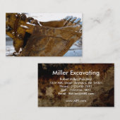 掘る汚水処理タンク方式の建築の改造 名刺 (正面/裏面)