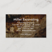 掘る汚水処理タンク方式の建築の改造 名刺 (裏面)