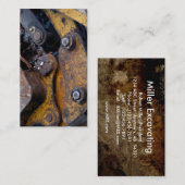 掘る汚水処理タンク方式の建築の改造 名刺 (正面/裏面)