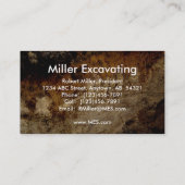 掘る汚水処理タンク方式の建築の改造 名刺 (裏面)