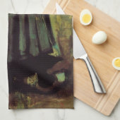 『掘る農婦』（ほるのうふ、仏: Paysanne creusant）by ヴィンセント・ファン・ゴッ キッチンタオル (四つ折り)