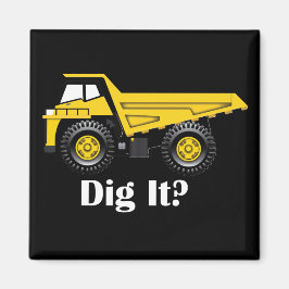 掘る？- 2インチ角磁石 マグネット