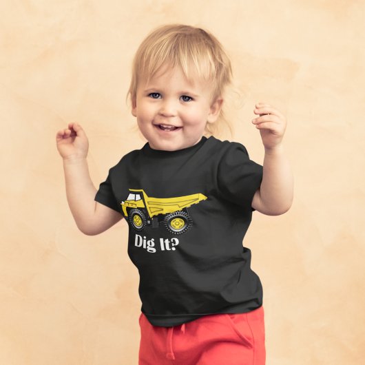 掘る？- Toddler Pulloverフード付きスウェットシャツ  トドラーTシャツ