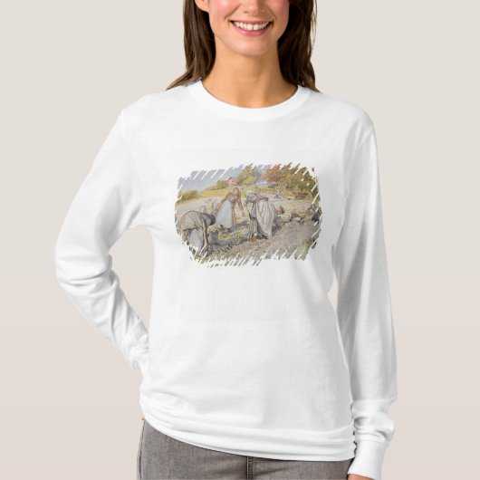 掘るPotatoes 1905年 Tシャツ (正面)