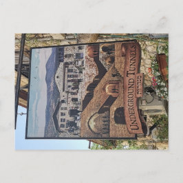 掘削トンネル – イスラエルTzfat ポストカード