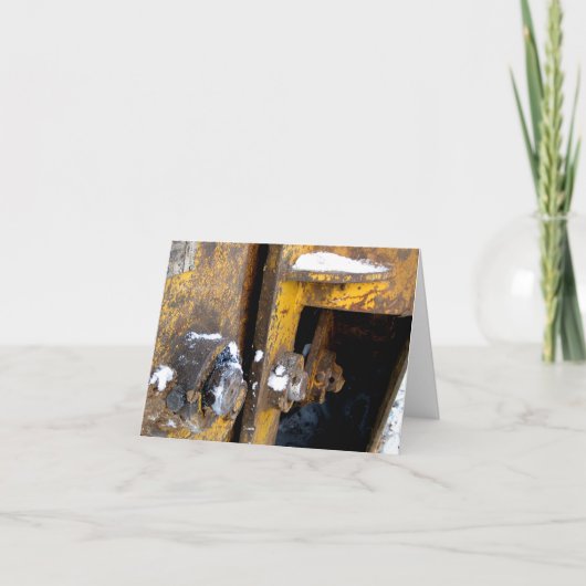 掘削事業サンキューカード掘削技術 サンキューカード (正面)