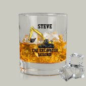 掘削機おもしろい凡例重機運転士 ウイスキーグラス