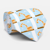 掘削機のベクトル ネクタイ (ロール)