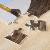 掘削機の景観 ジグソーパズル (側面)