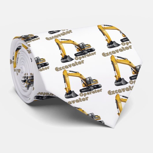 掘削機オペレータ ネクタイ (ロール)