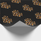 掘削機コンクリートミキサーダンプトラック建築 ラッピングペーパー (角)