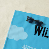 掘削機トラック建築トラックサイト ビーチタオル (インサイチュ)