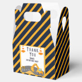 掘削機建築コーン子供の誕生日パーティー フェイバーボックス (オープン)